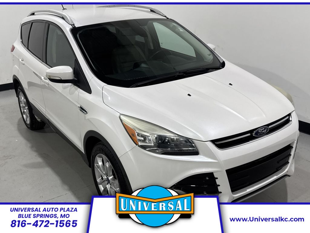 White Platinum Clearcoat Metallic 2015 Ford Escape SUV / Crossover Front-Wheel Drive 6-Speed Automatic