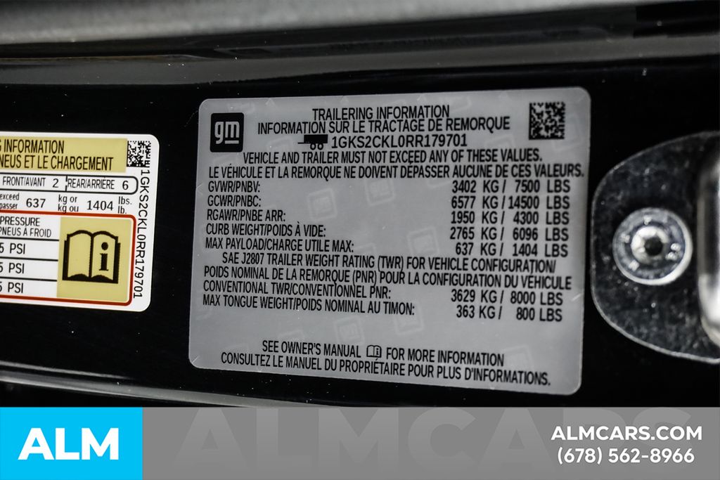 Used 2024 Black GMC AT4 image 62