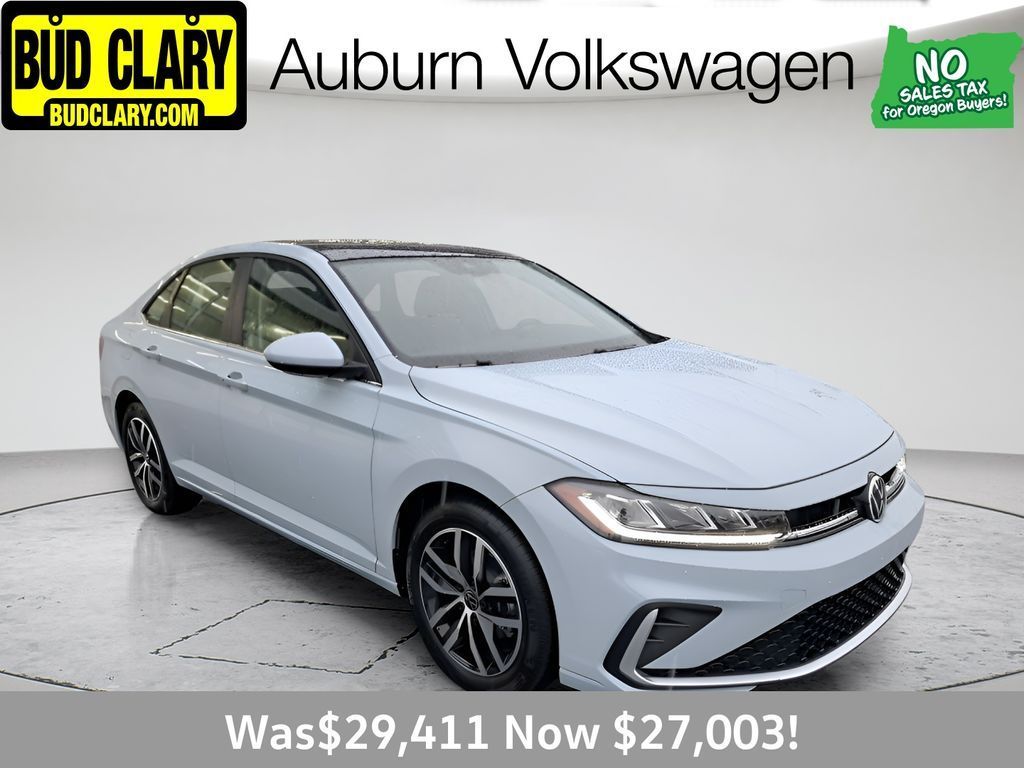 Monument Gray 2026 Volkswagen Jetta Sedan Front-Wheel Drive 8-Speed Automatic