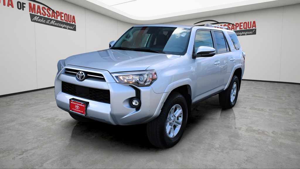 Classic Silver Metallic 2023 Toyota 4Runner SR5 Premium 4WD SUV / Crossover Four-Wheel Drive 5-Speed Automatic