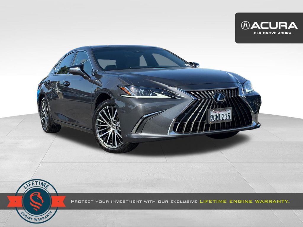 Cloudburst Gray 2023 Lexus ES Sedan Front-Wheel Drive 8-Speed Automatic