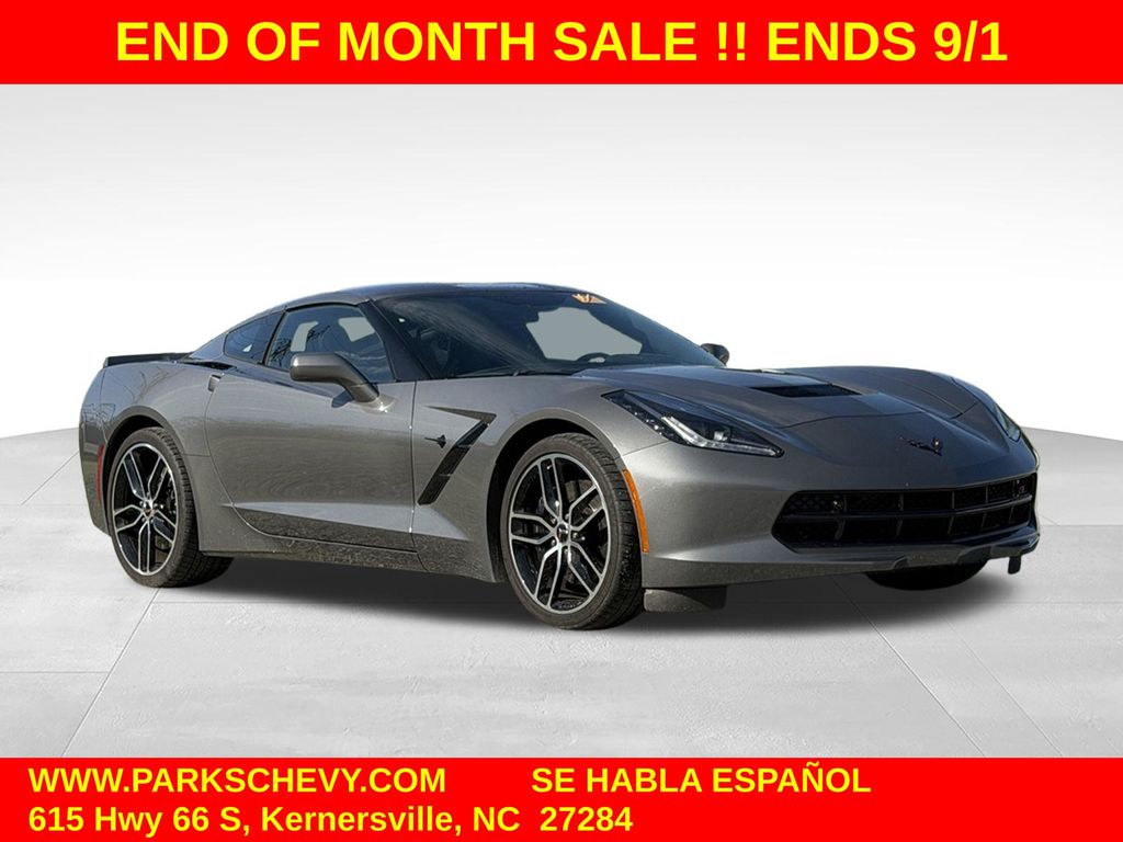 Gray Metallic 2016 Chevrolet Corvette Coupe Rear-Wheel Drive 8-Speed Automatic