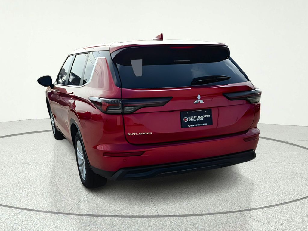 2026 Mitsubishi Outlander ES Red at North Houston Mitsubishi