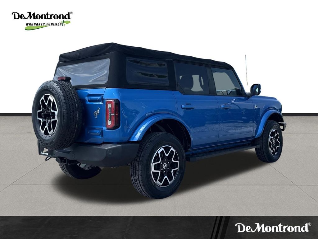2021 Ford Bronco Outer Banks Blue at Bayway Cadillac of The Woodlands