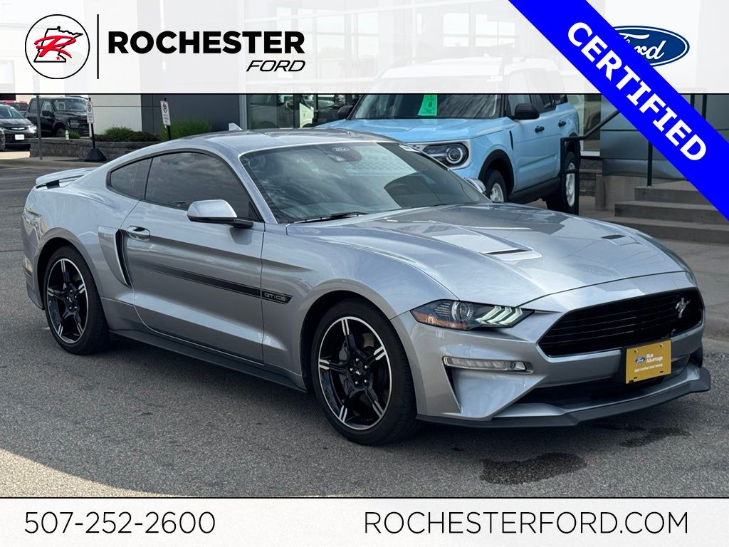 Silver Metallic 2021 Ford Mustang GT Premium Coupe RWD Coupe Rear-Wheel Drive 6-Speed Manual