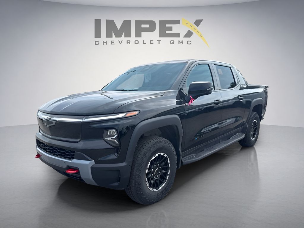 Black 2026 Chevrolet Silverado EV Pickup Truck All-Wheel Drive 1-Speed Automatic