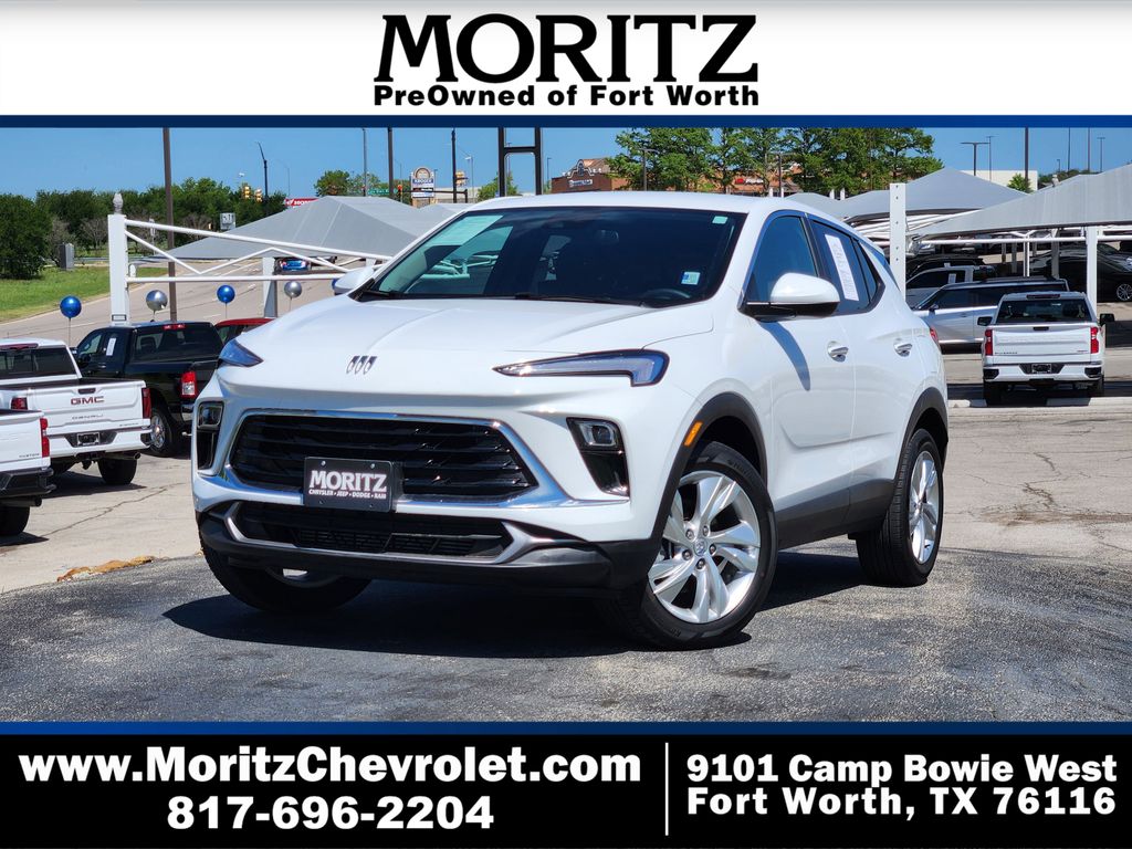 Summit White 2025 Buick Encore GX Preferred FWD SUV / Crossover Front-Wheel Drive Continuously Variable Transmission