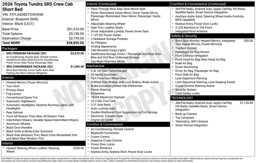 Used 2026 Toyota Tundra Truck
