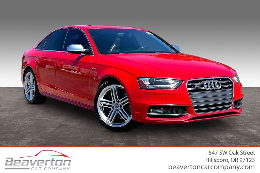 Misano Red Pearl 2013 Audi S4 Sedan All-Wheel Drive 7-Speed Automatic
