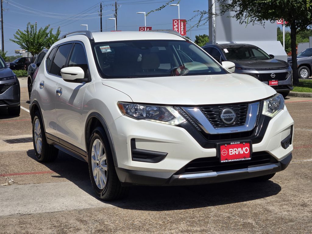 2020 Nissan Rogue SV White at Wharton Ford