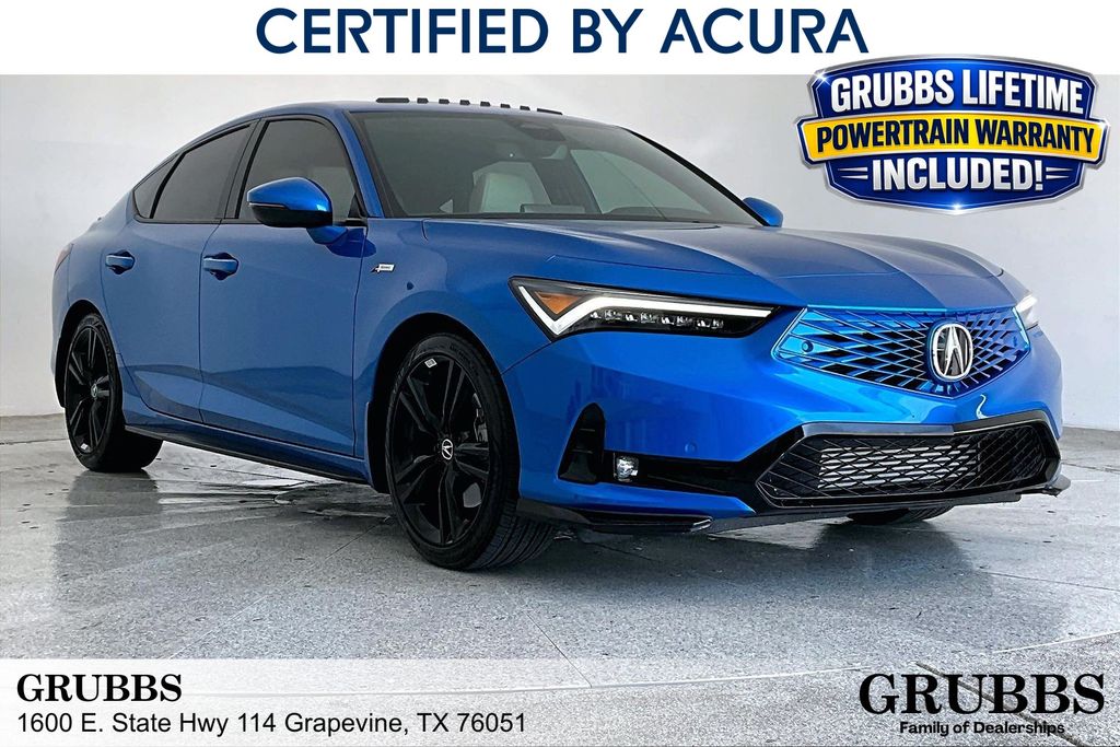 Double Apex Blue Pearl 2026 Acura Integra Sedan Front-Wheel Drive Continuously Variable Transmission