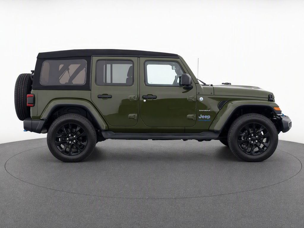 2023 Jeep Wrangler Sahara 4xe Green at South Hills CDJR