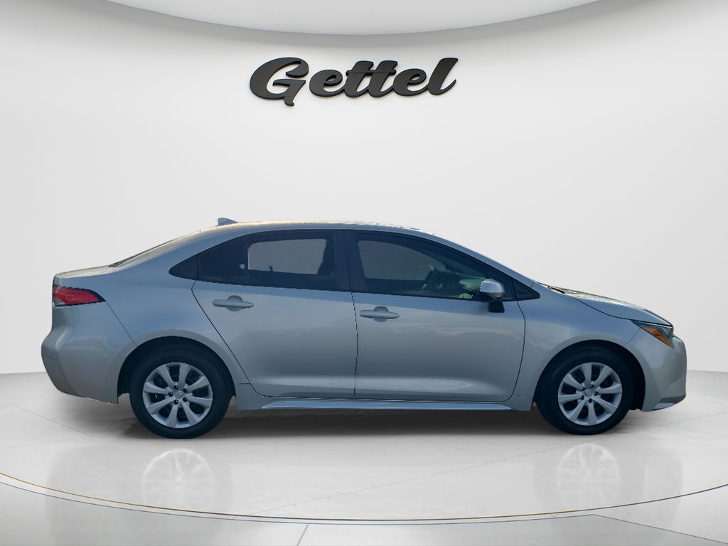 Certified Used 2024 Silver Toyota LE image 4