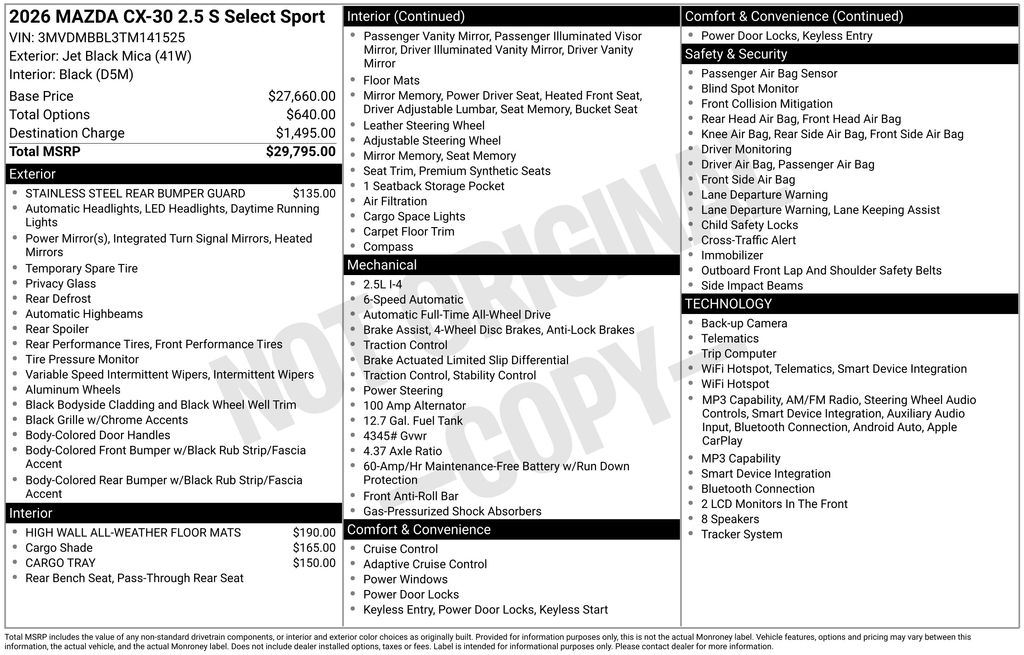 Thumbnail: 2026 Mazda CX-30 - 4