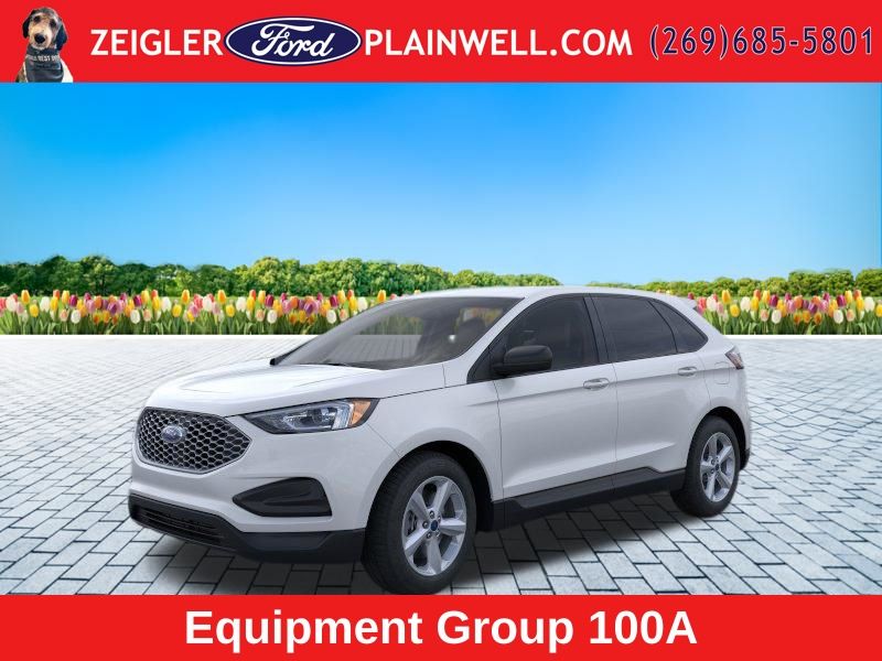Oxford White 2024 Ford Edge SE AWD SUV / Crossover All-Wheel Drive 8-Speed Automatic