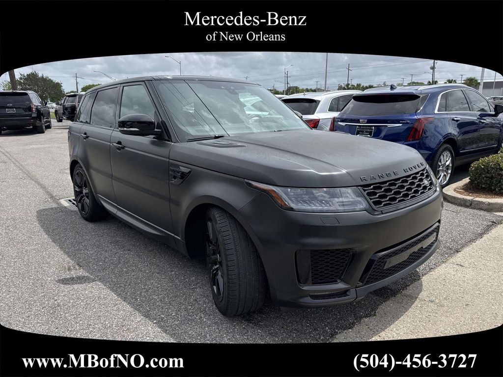 Santorini Black Metallic 2020 Land Rover Range Rover Sport HSE 4WD SUV / Crossover All-Wheel Drive 8-Speed Automatic