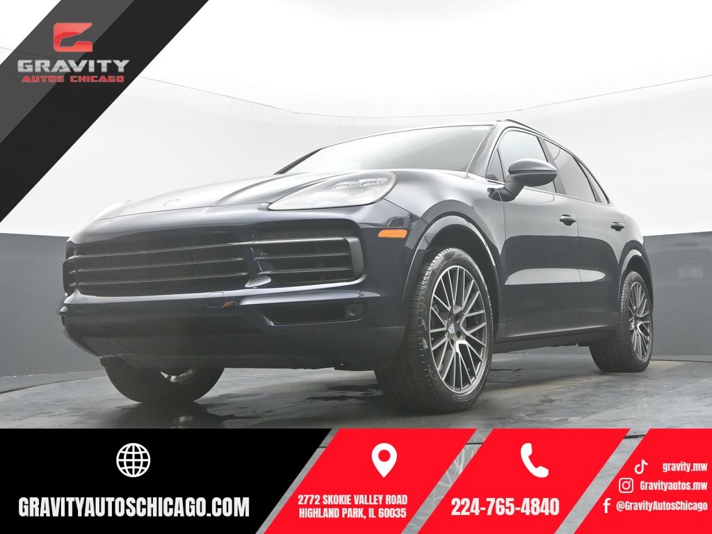 Moonlight Blue Metallic 2019 Porsche Cayenne SUV / Crossover All-Wheel Drive 8-Speed Automatic