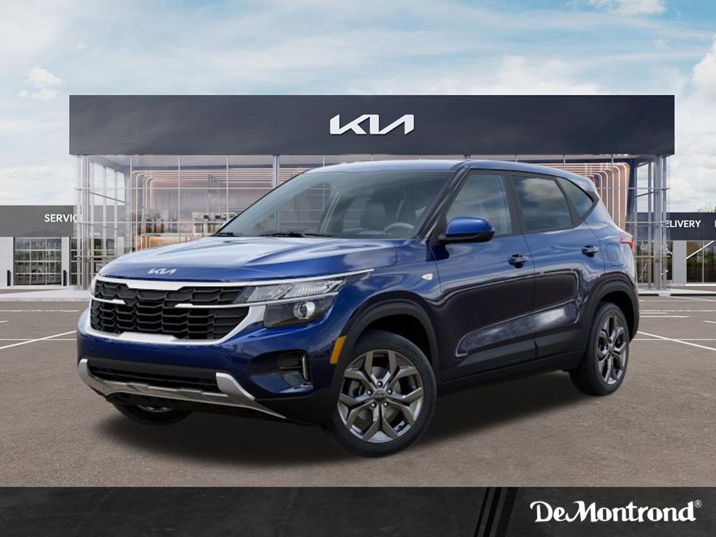 2026 Kia Seltos LX FWD Blue at DeMontrond Automotive Group