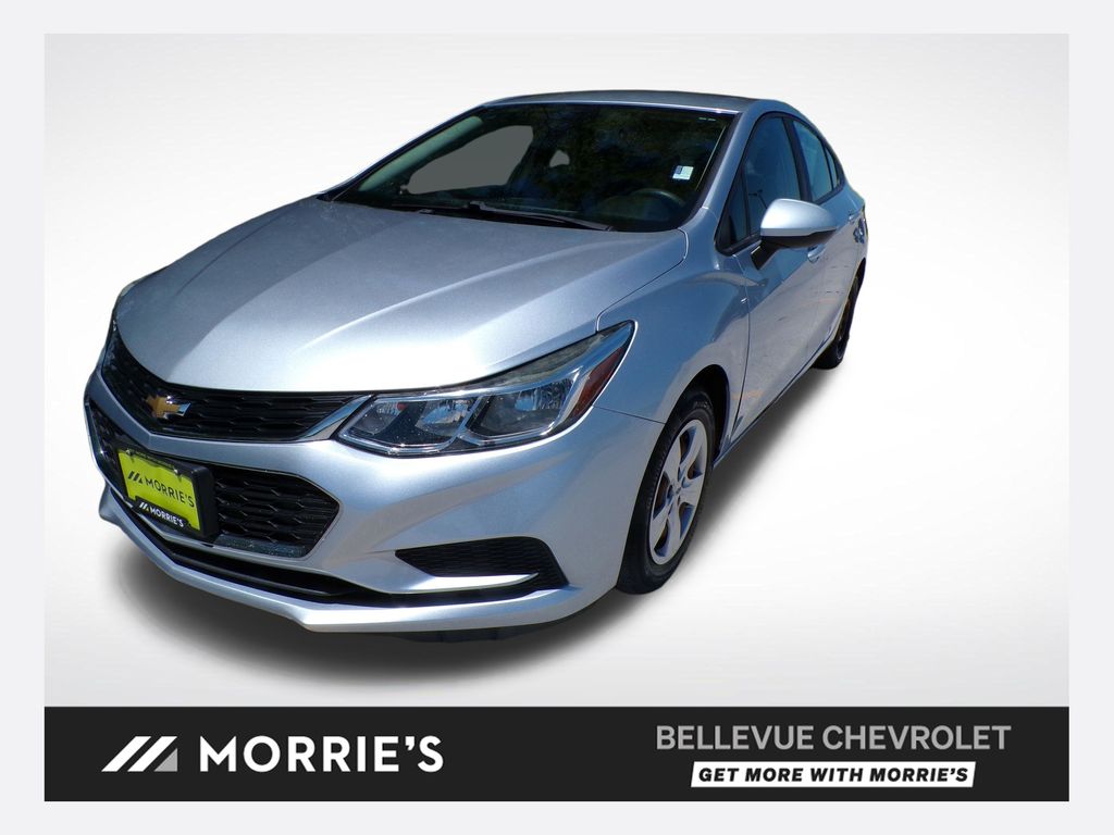 Arctic Blue Metallic 2017 Chevrolet Cruze LS Sedan FWD Sedan Front-Wheel Drive 6-Speed Automatic