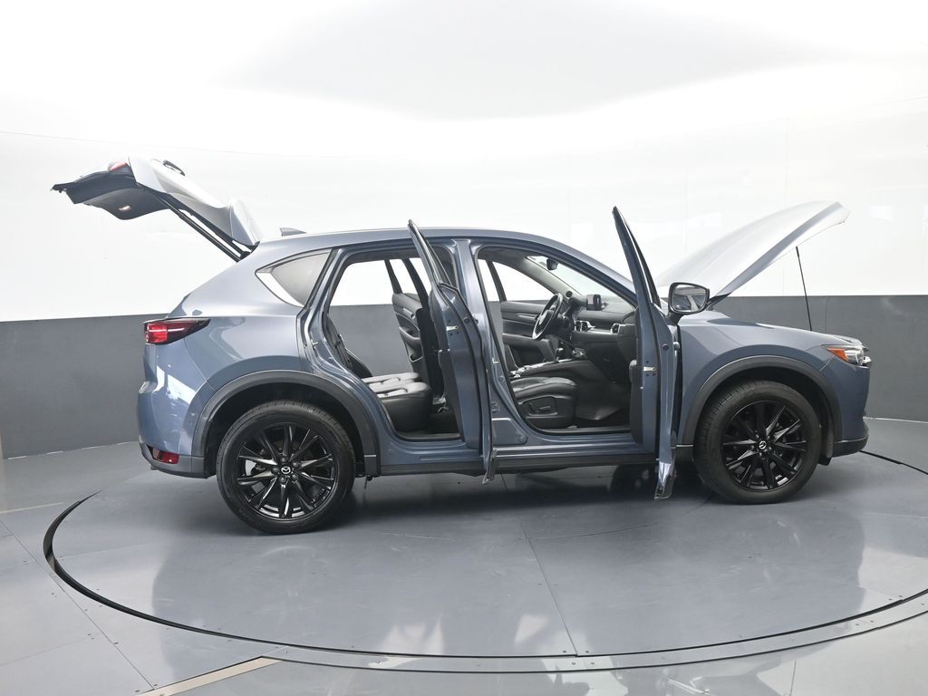 Used 2021 Polymetal Gray Mazda Carbon Edition image 75