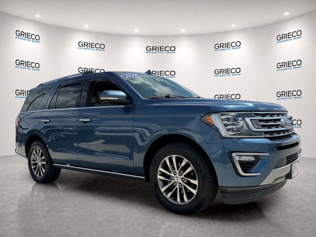 Blue Metallic 2018 Ford Expedition SUV / Crossover 4X2 Automatic