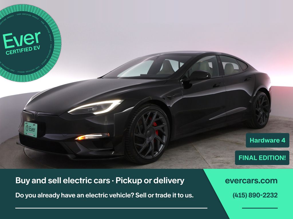 Black 2026 Tesla Model S Sedan All-Wheel Drive 1-Speed Automatic