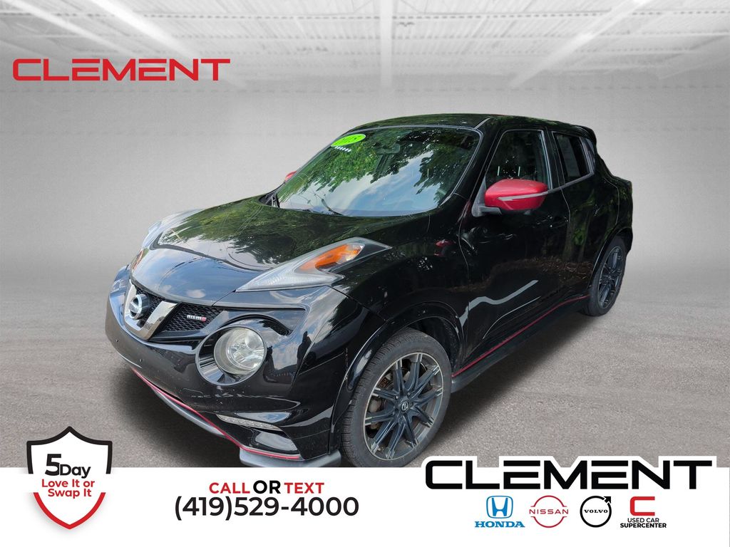 Super Black 2015 Nissan Juke SUV / Crossover All-Wheel Drive Continuously Variable Transmission