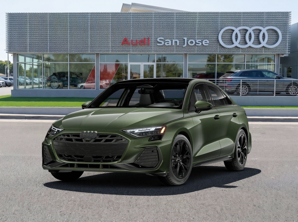 District Green Metallic 2026 Audi A3 Hatchback All-Wheel Drive 7-Speed Automatic