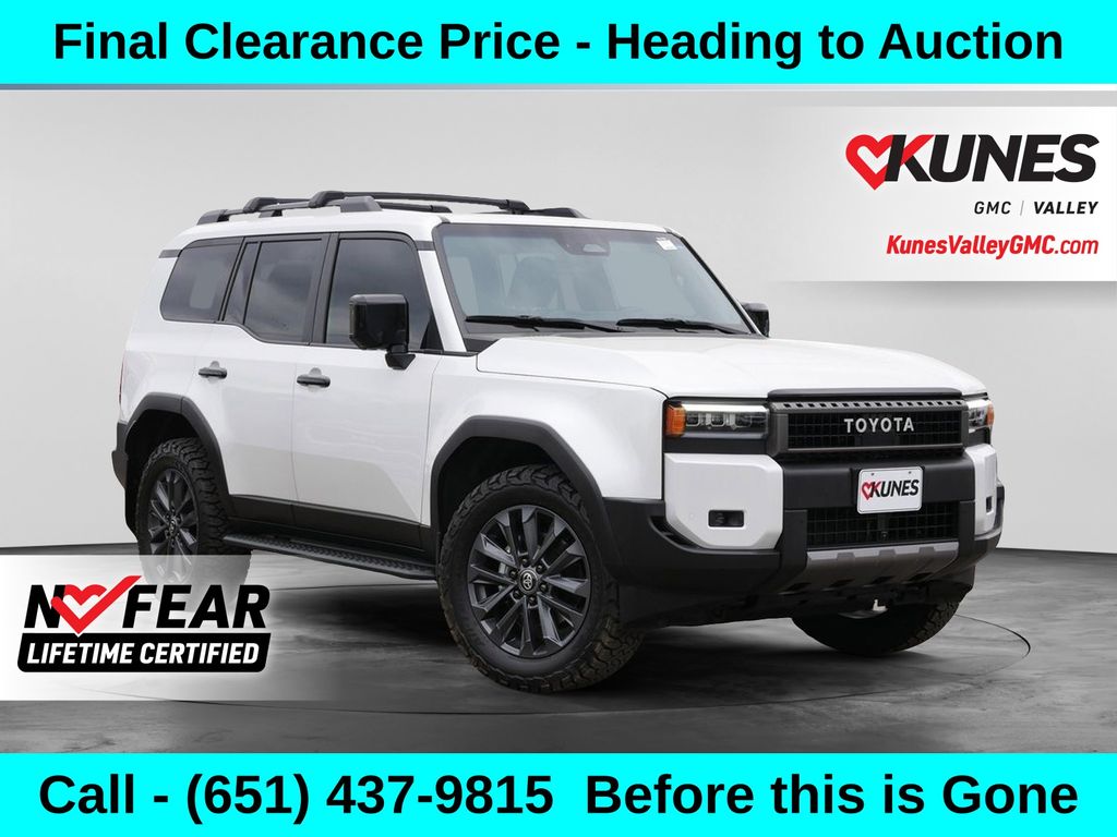 White (Wind Chill Pearl) 2024 Toyota Land Cruiser SUV / Crossover Four-Wheel Drive 8-Speed Automatic