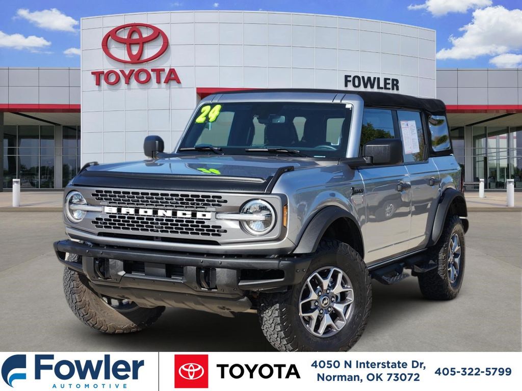 Silver Metallic 2024 Ford Bronco SUV / Crossover Four-Wheel Drive Automatic