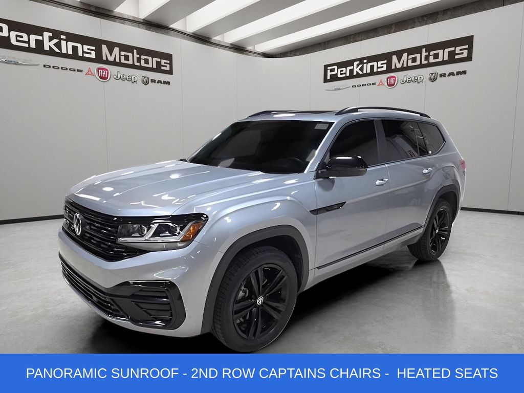 Silver Metallic 2023 Volkswagen Atlas SUV / Crossover All-Wheel Drive 8-Speed Automatic