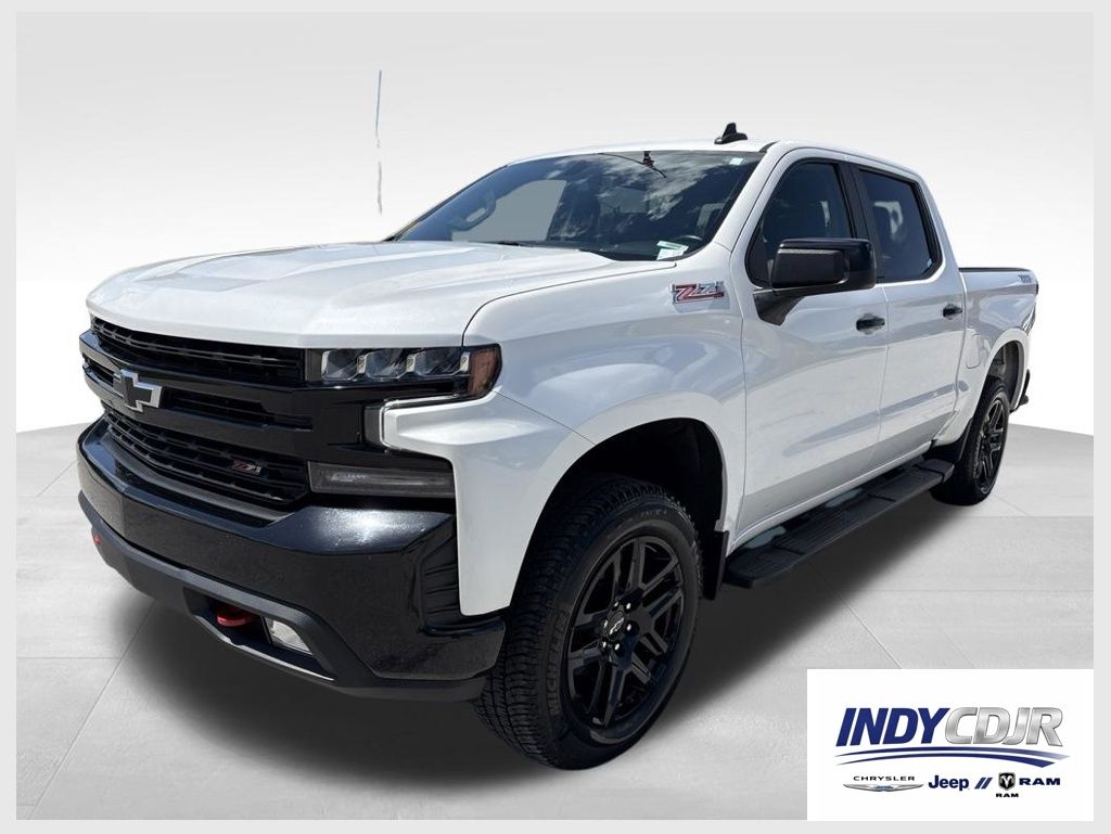 White (Iridescent Pearl Tricoat) 2022 Chevrolet Silverado 1500 Pickup Truck Four-Wheel Drive Automatic