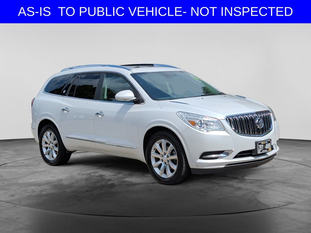 White Frost 2017 Buick Enclave SUV / Crossover All-Wheel Drive 6-Speed Automatic Overdrive
