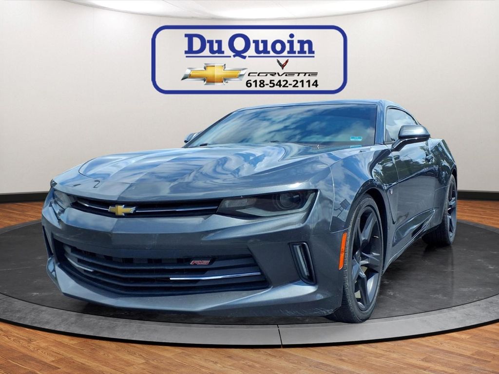 Nightfall Gray Metallic 2017 Chevrolet Camaro Coupe Rear-Wheel Drive 8-Speed Automatic