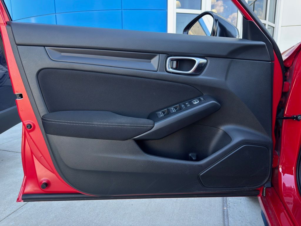 2025 Honda Civic Sport Red at Community Honda