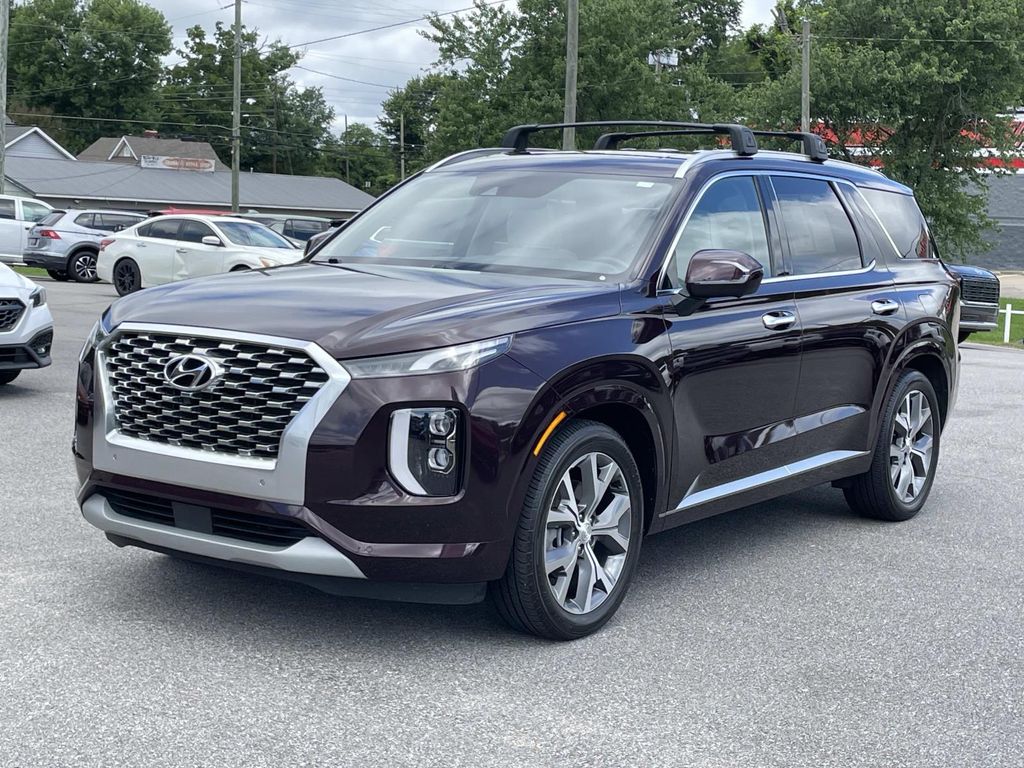 Red (Sierra Burgundy) 2022 Hyundai Palisade SUV / Crossover Front-Wheel Drive 8-Speed Automatic