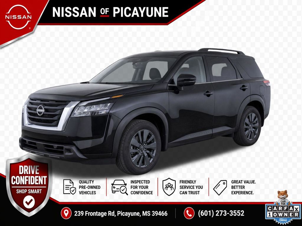 Super Black 2025 Nissan Pathfinder SUV / Crossover All-Wheel Drive 9-Speed Automatic
