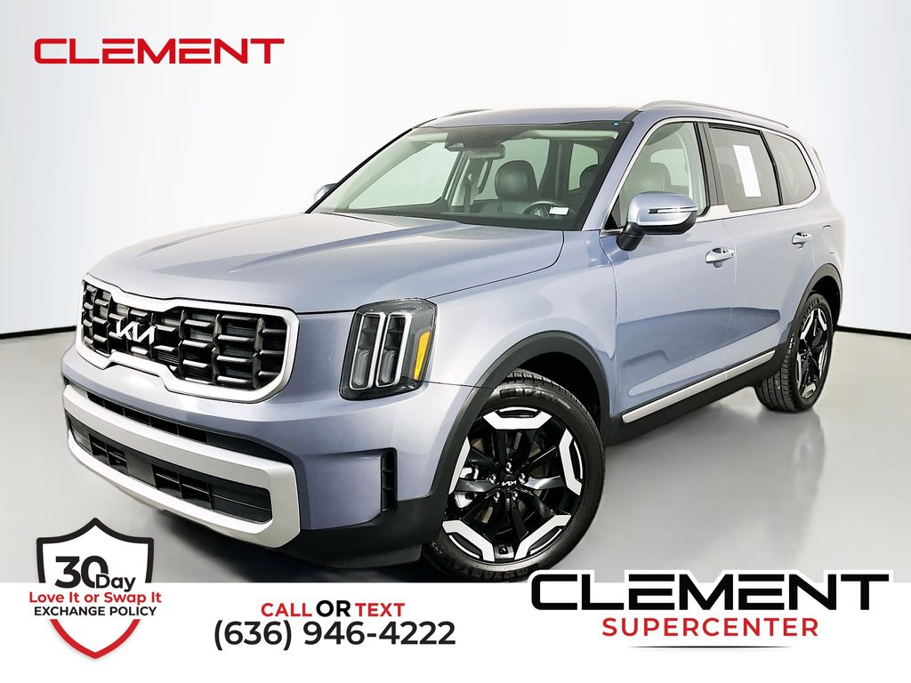 Everlasting Silver 2025 Kia Telluride S FWD SUV / Crossover Front-Wheel Drive 8-Speed Automatic