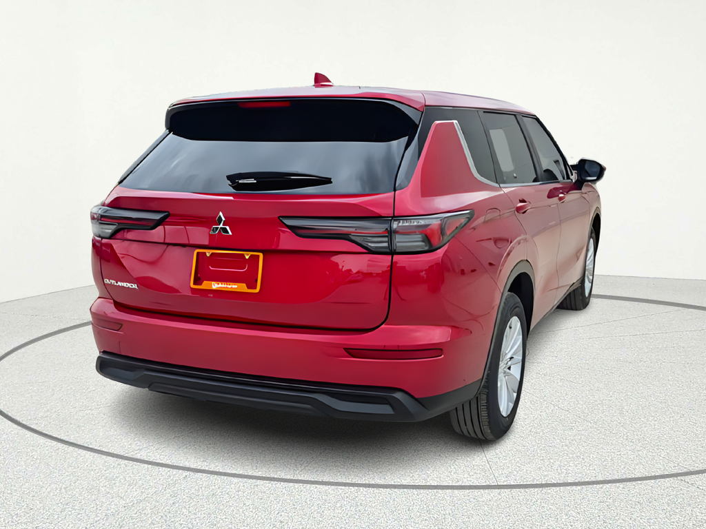 2026 Mitsubishi Outlander ES Red at North Houston Mitsubishi