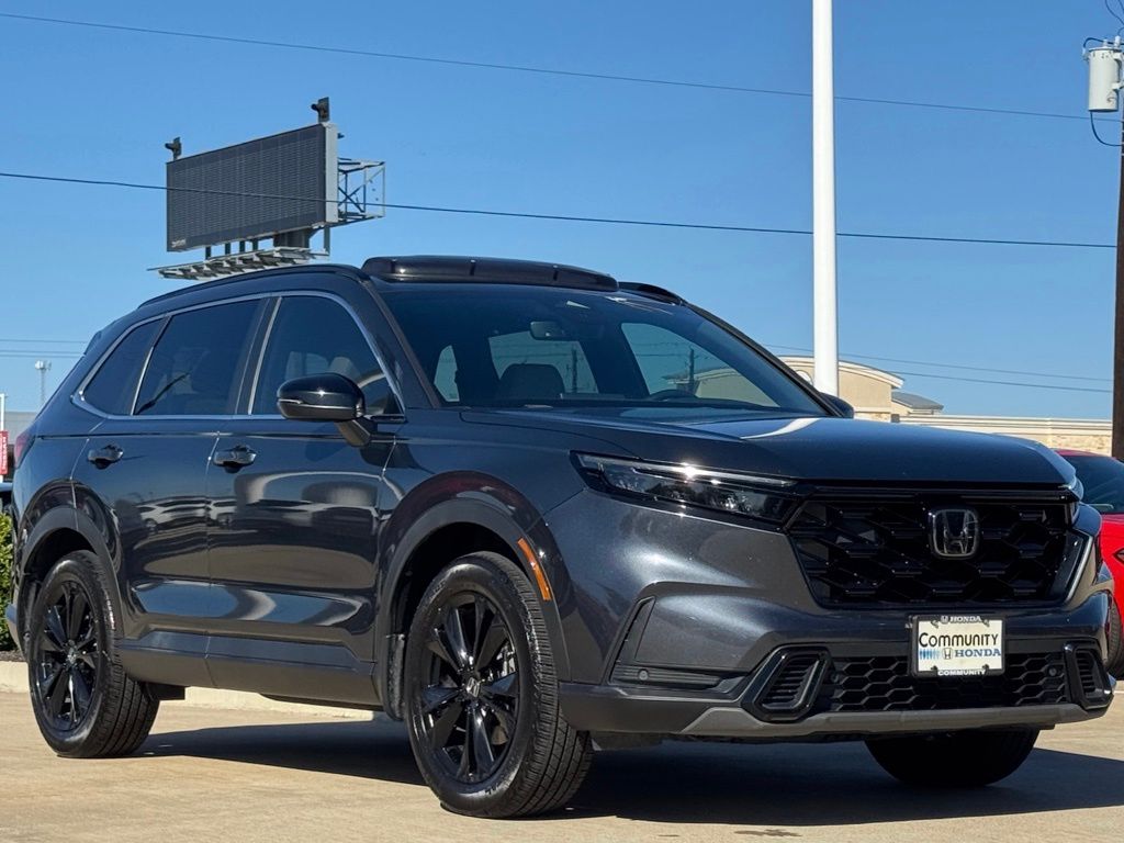 2023 Honda CR-V Hybrid Sport Touring Gray at Bravo Nissan