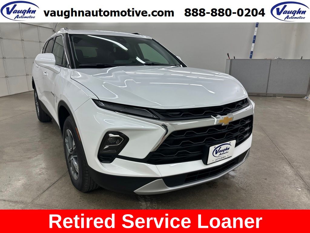Summit White 2026 Chevrolet Blazer SUV / Crossover  9-Speed Automatic Overdrive