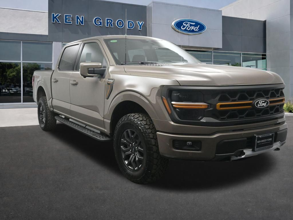 Gray 2026 Ford F-150 Tremor SuperCrew 4WD Pickup Truck Four-Wheel Drive Automatic