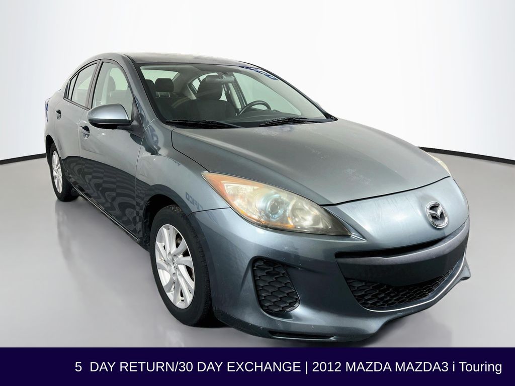 Dolphin Gray Mica 2012 Mazda MAZDA3 Sedan Front-Wheel Drive 6-Speed Automatic
