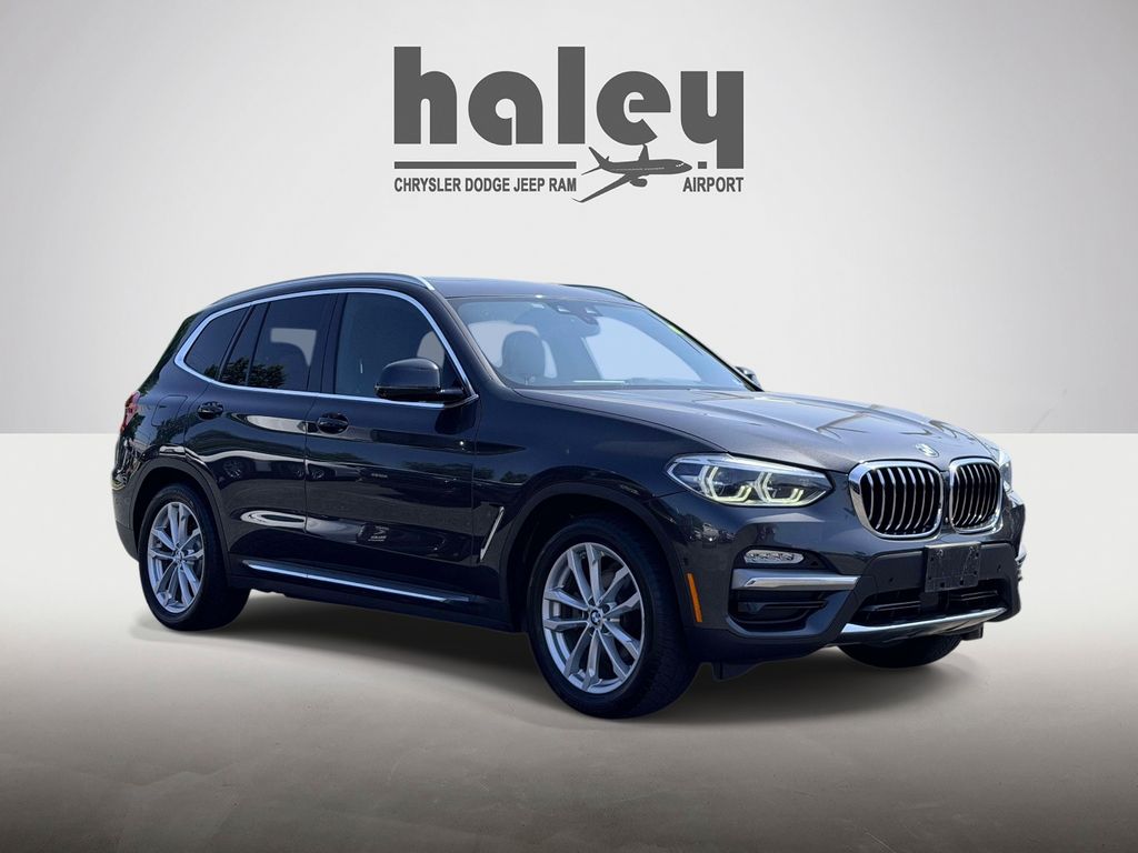 Gray (Dark Graphite Metallic) 2019 BMW X3 SUV / Crossover All-Wheel Drive 8-Speed Automatic