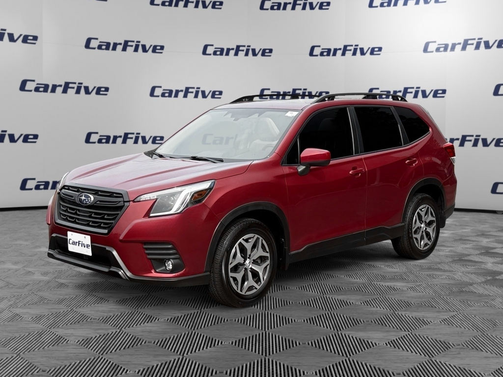 Crimson Red Pearl 2024 Subaru Forester SUV / Crossover All-Wheel Drive Continuously Variable Transmission