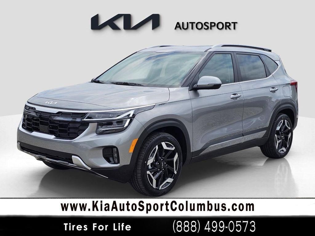 Steel Gray 2026 Kia Seltos SX AWD SUV / Crossover All-Wheel Drive 8-Speed Automatic