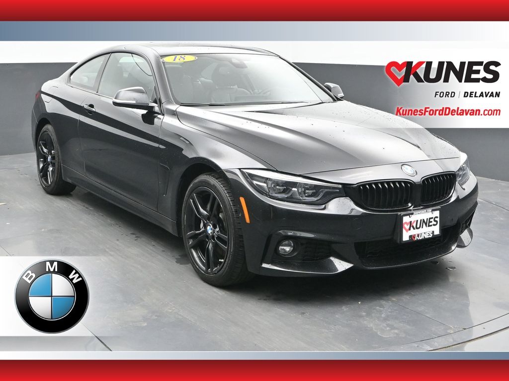 Black Sapphire Metallic 2018 BMW 4 Series 430i xDrive Coupe AWD Coupe All-Wheel Drive 8-Speed Automatic