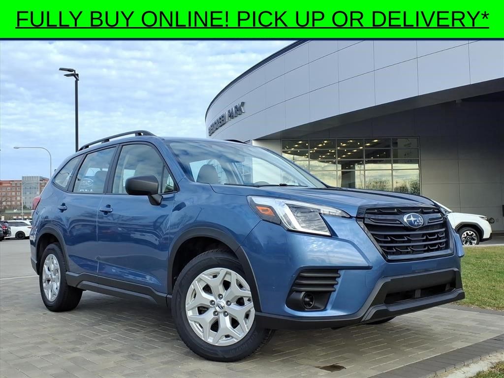 Horizon Blue Pearl 2024 Subaru Forester Crossover AWD SUV / Crossover All-Wheel Drive Continuously Variable Transmission