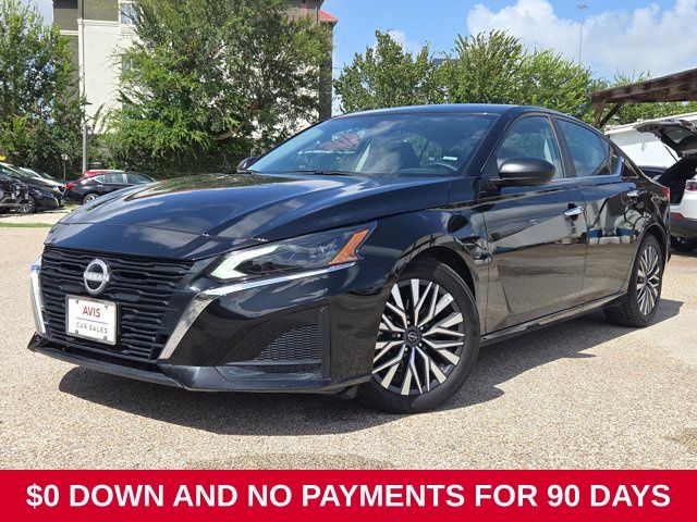 Super Black Clearcoat 2025 Nissan Altima Sedan Front-Wheel Drive Continuously Variable Transmission