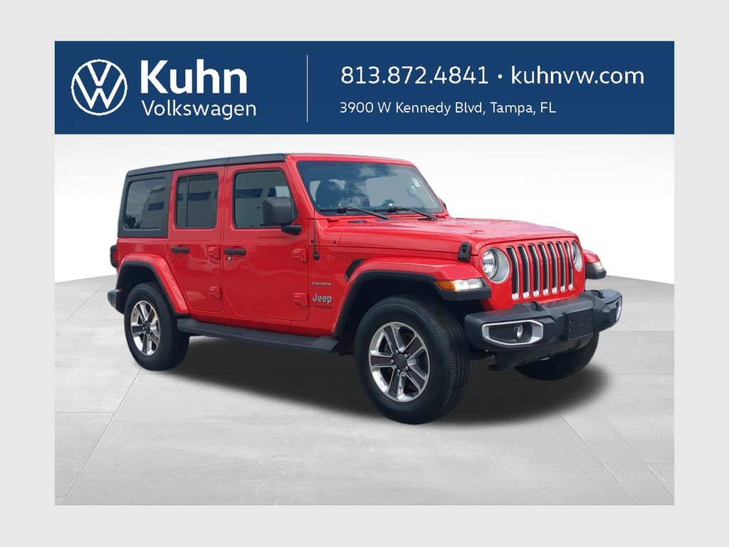 Firecracker Red Clearcoat 2019 Jeep Wrangler SUV / Crossover Four-Wheel Drive 8-Speed Automatic
